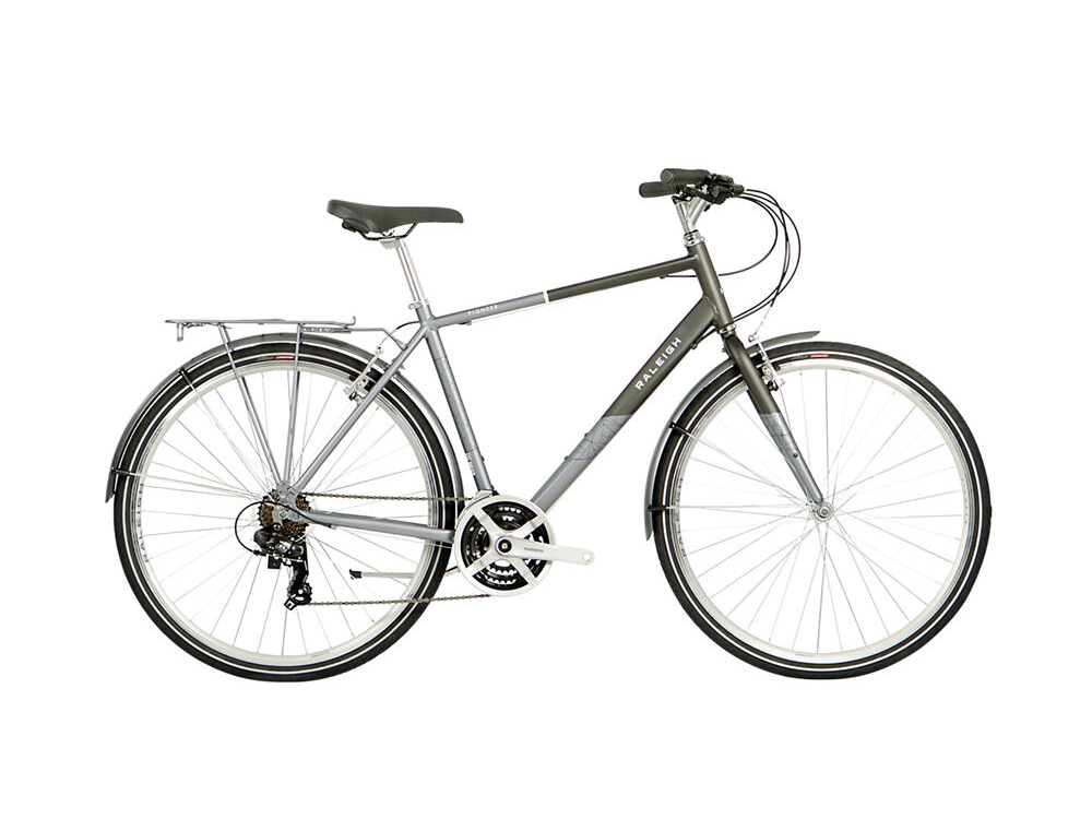 Raleigh Pioneer Crossbar Frame Black/silver click to zoom image